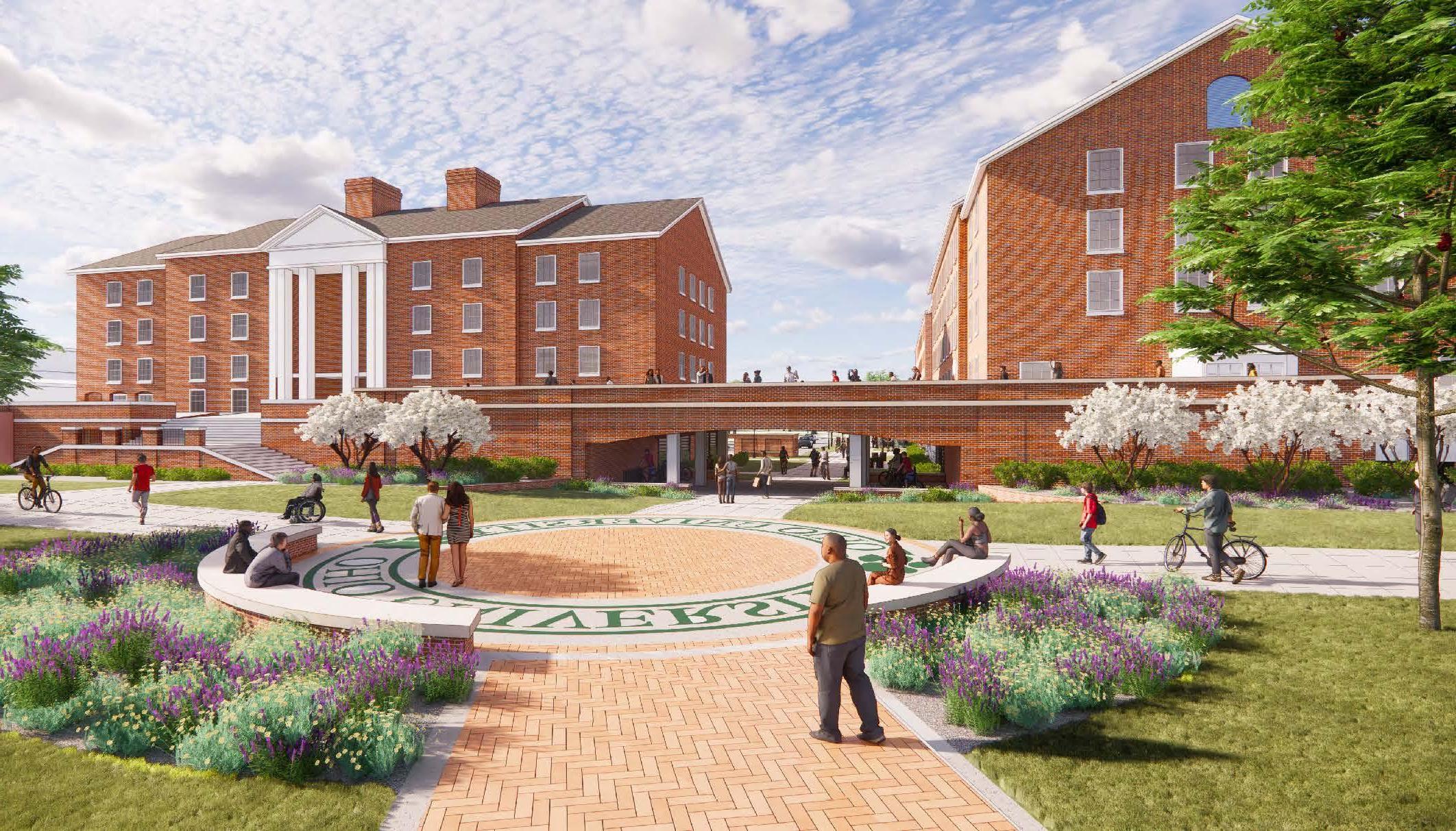 Rendering of Bobcat 连接 Node on new South Green